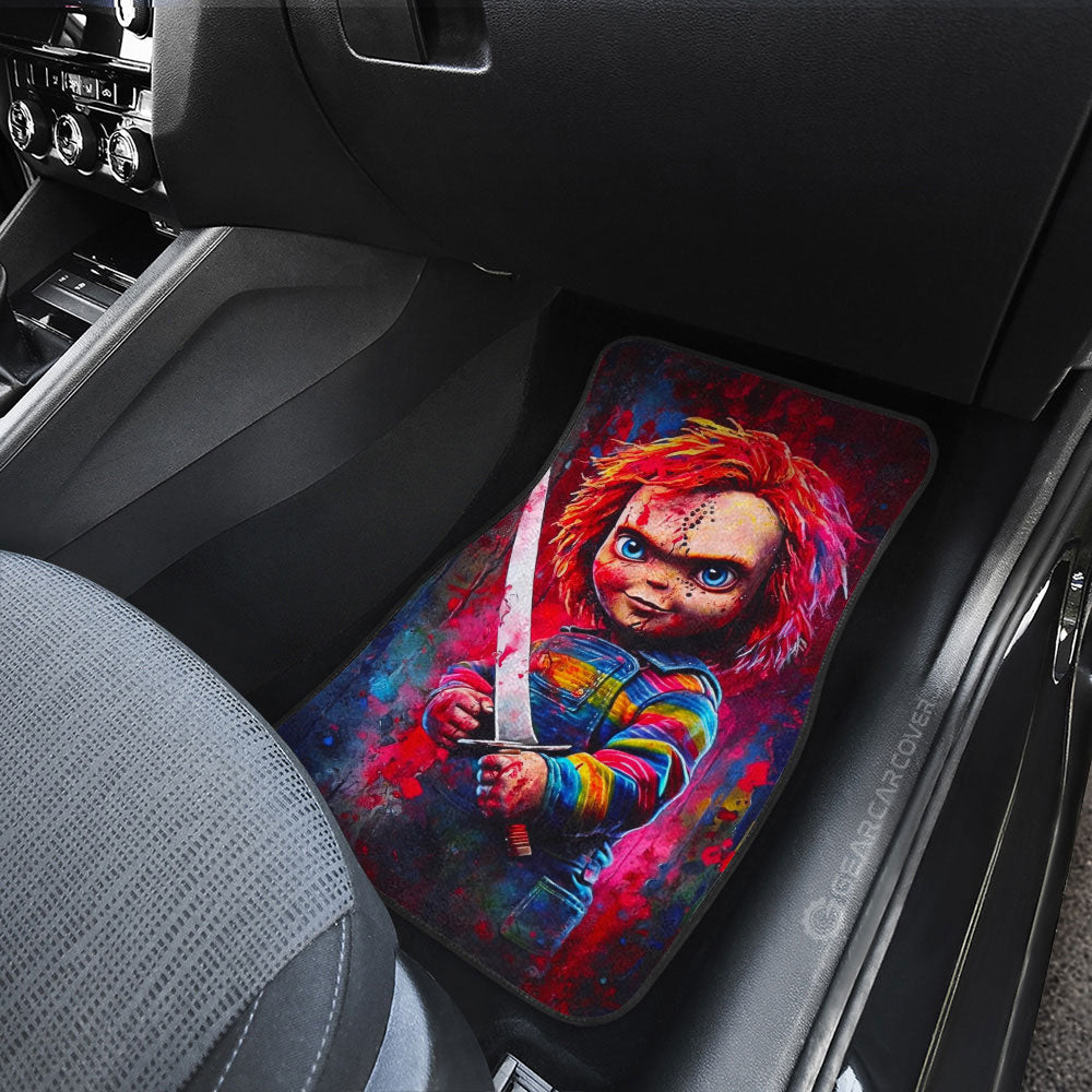 Chucky Car Floor Mats Custom Horror Car Accessories - Gearcarcover - 3