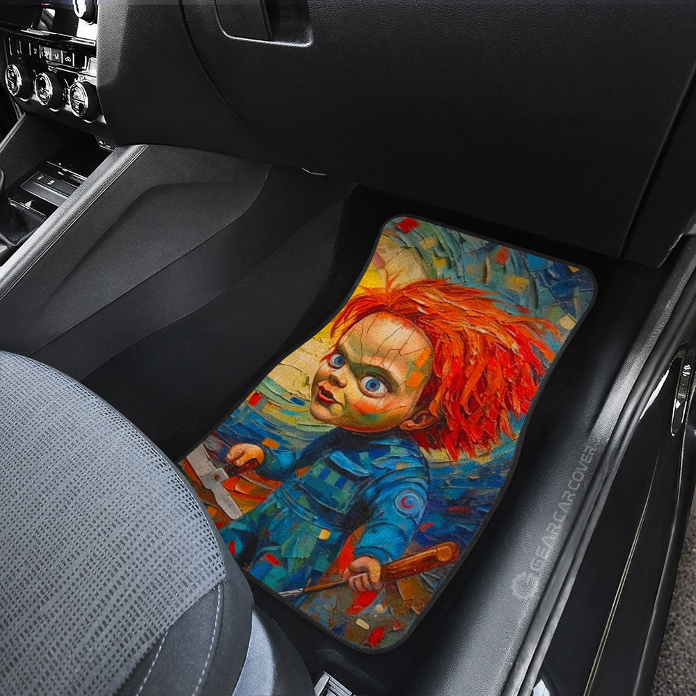 Chucky Car Floor Mats Custom Horror Car Accessories - Gearcarcover - 3