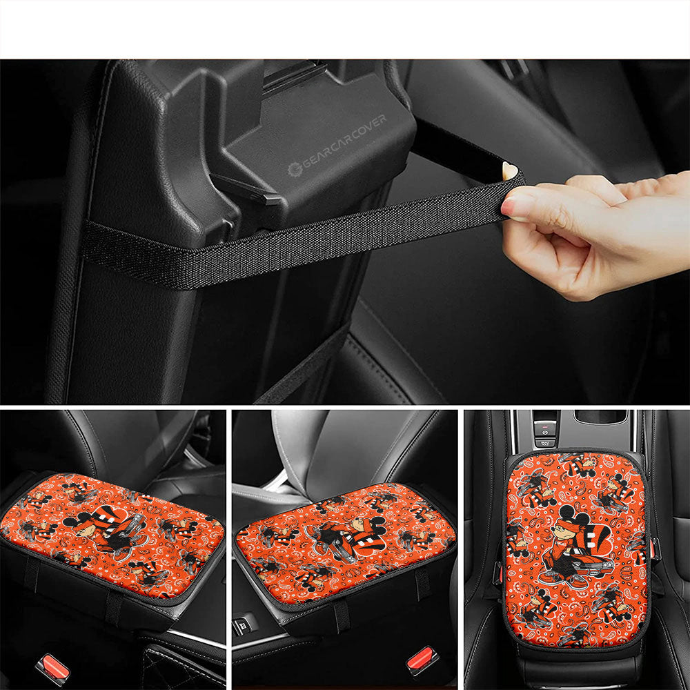 Cincinnati Bengals Car Center Console Cover Cartoon Theme Collection - Gearcarcover - 4