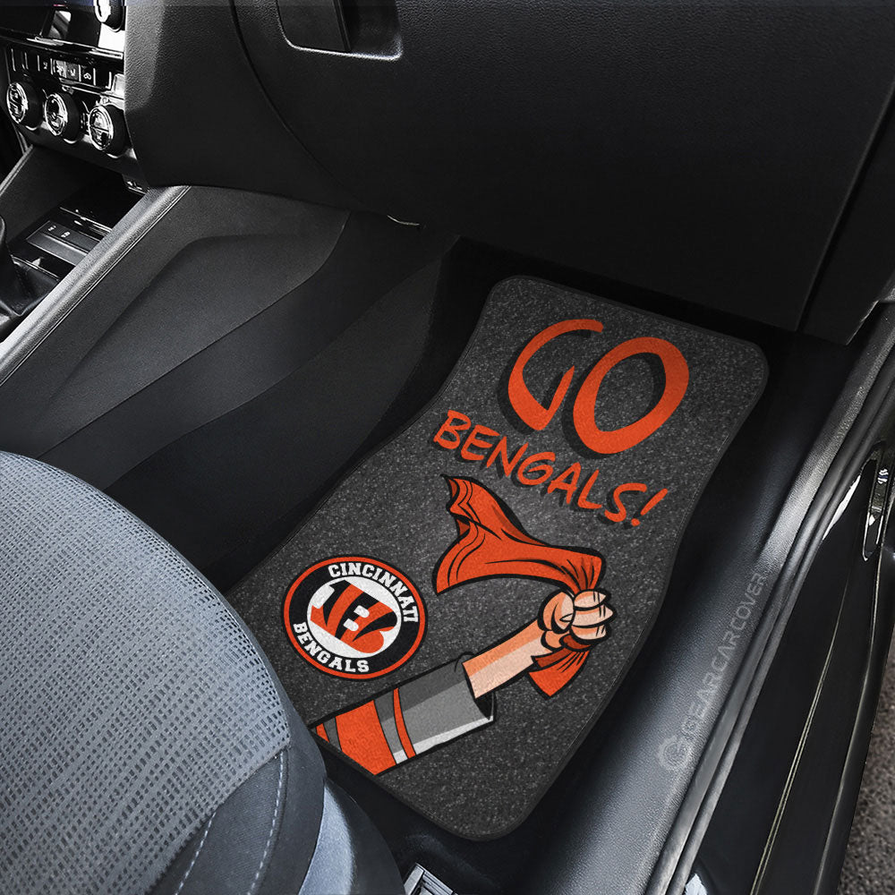 Cincinnati Bengals Car Floor Mats Custom Car Accessories - Gearcarcover - 3