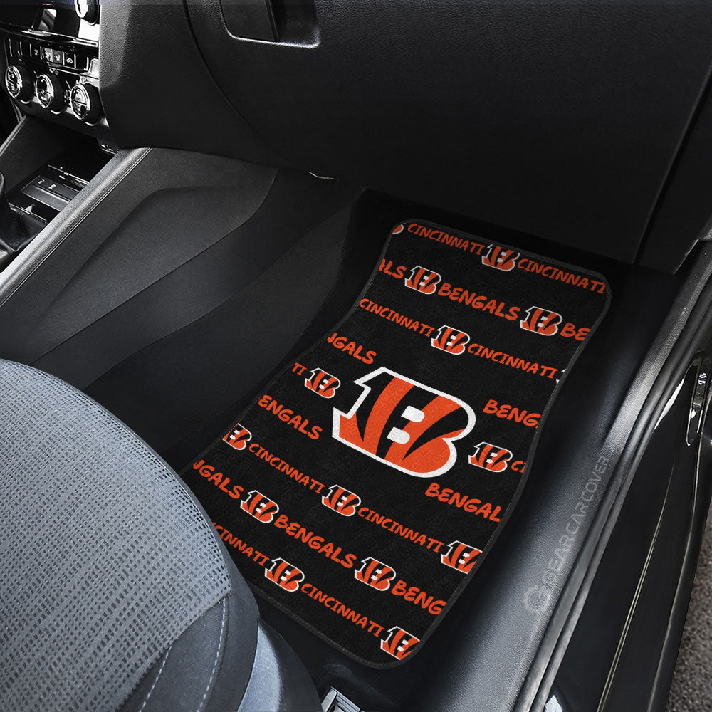 Cincinnati Bengals Car Floor Mats Sporty Team Collection - Gearcarcover - 3