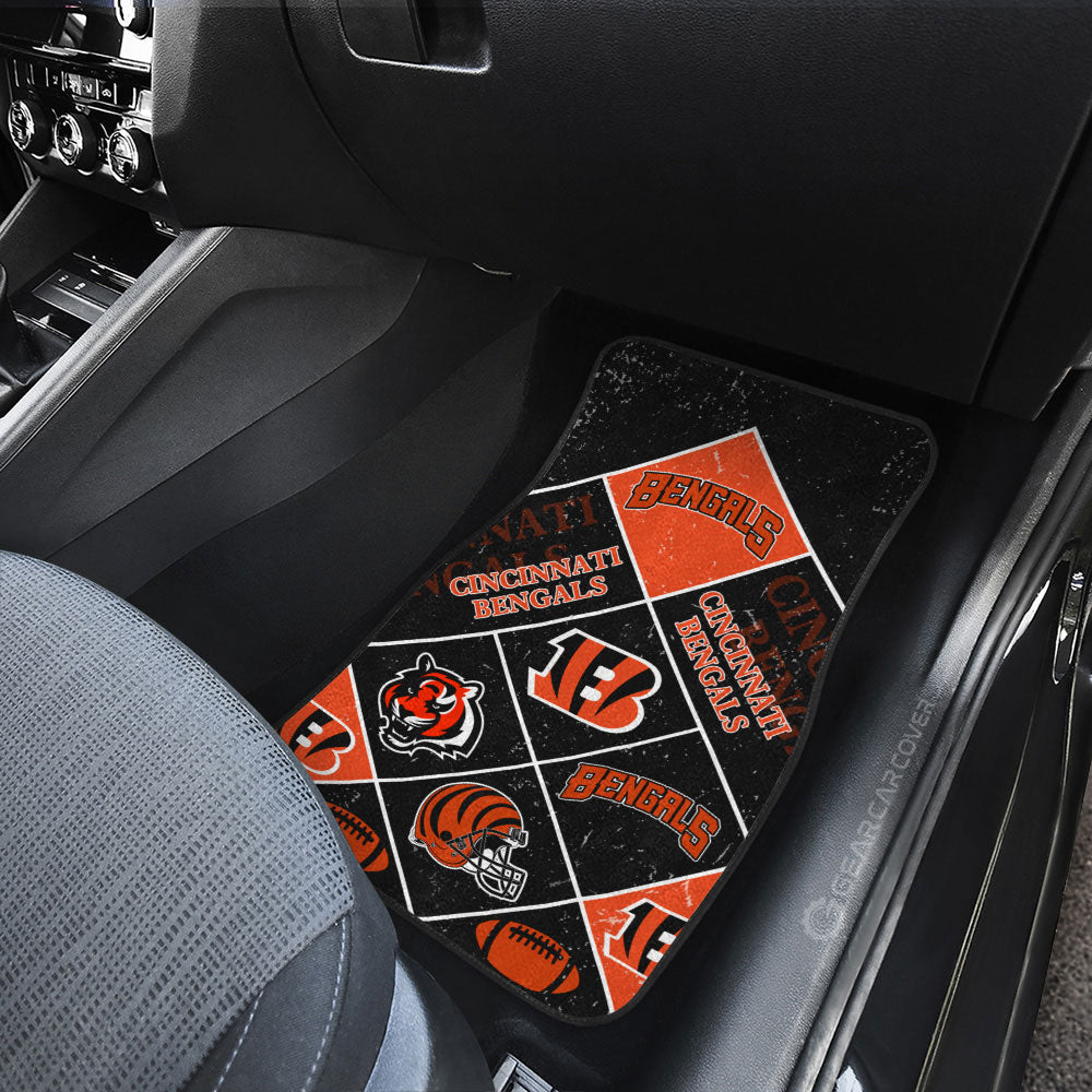 Cincinnati Bengals Car Floor Mats Sporty Team Collection - Gearcarcover - 3
