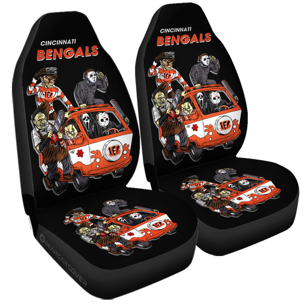 Cincinnati Bengals Car Seat Covers Custom Car Accessories - Gearcarcover - 3