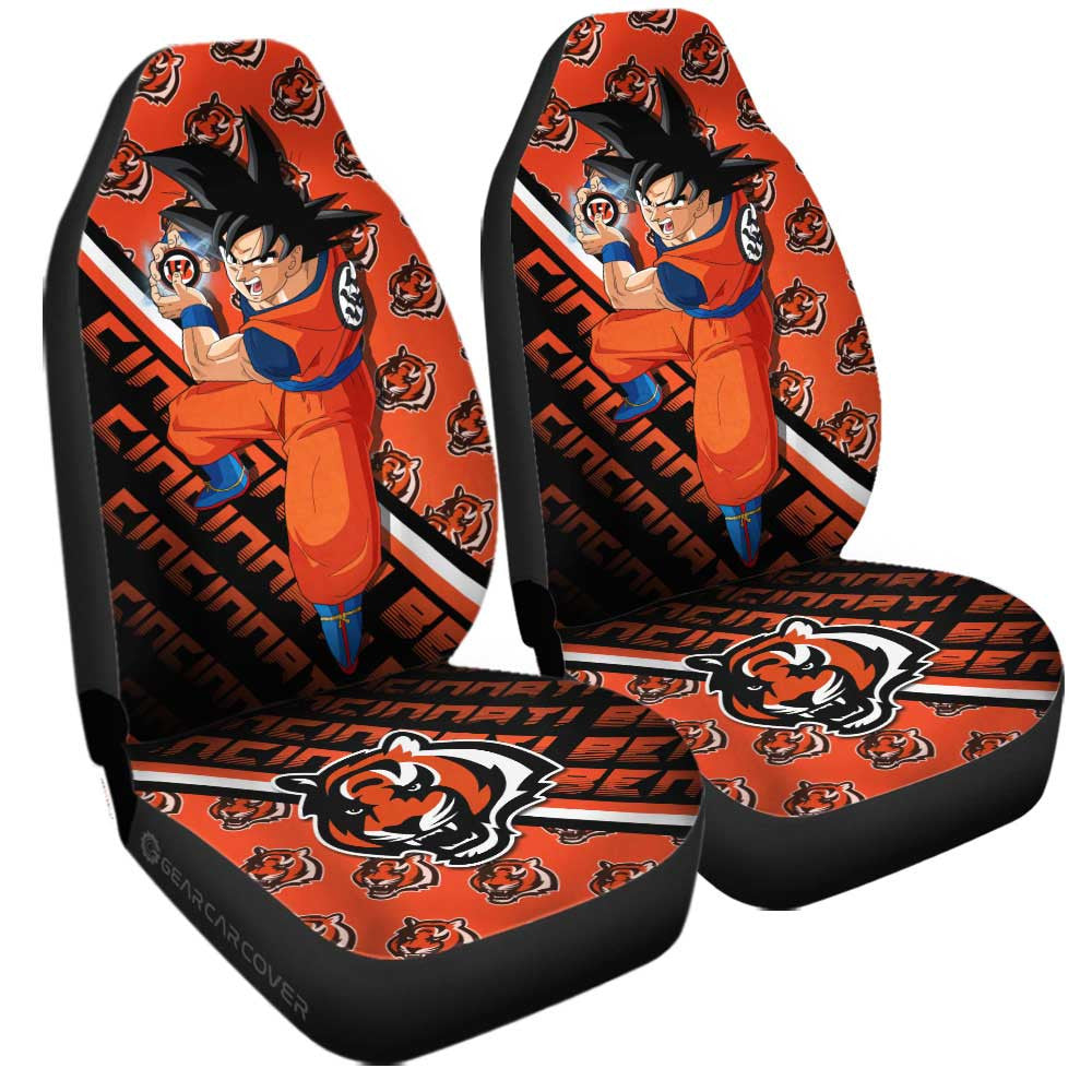 Cincinnati Bengals Car Seat Covers Goku Car Accessories For Fans - Gearcarcover - 3