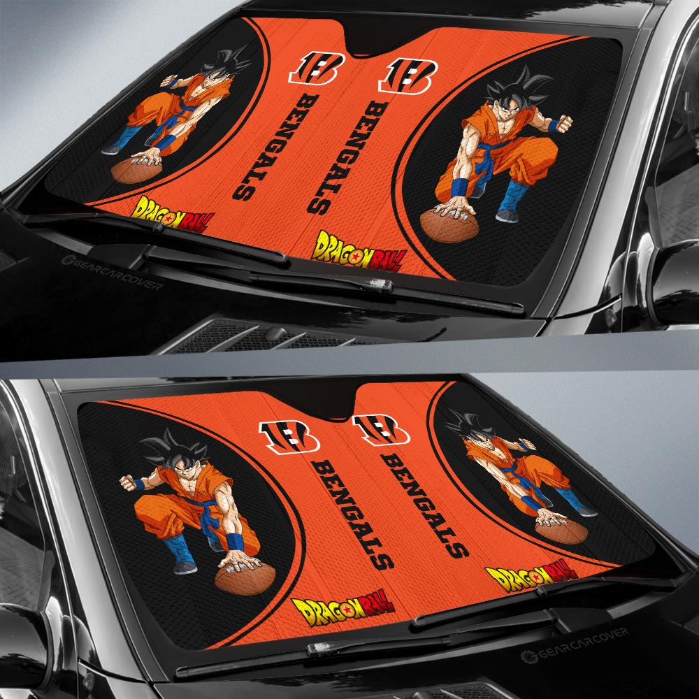 Cincinnati Bengals Car Sunshade Custom Car Accessories For Fans - Gearcarcover - 2