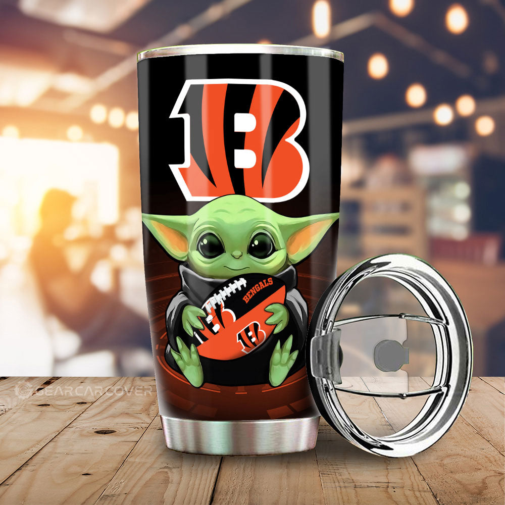 Cincinnati Bengals Tumbler Cup Custom Car Accessories For Fan