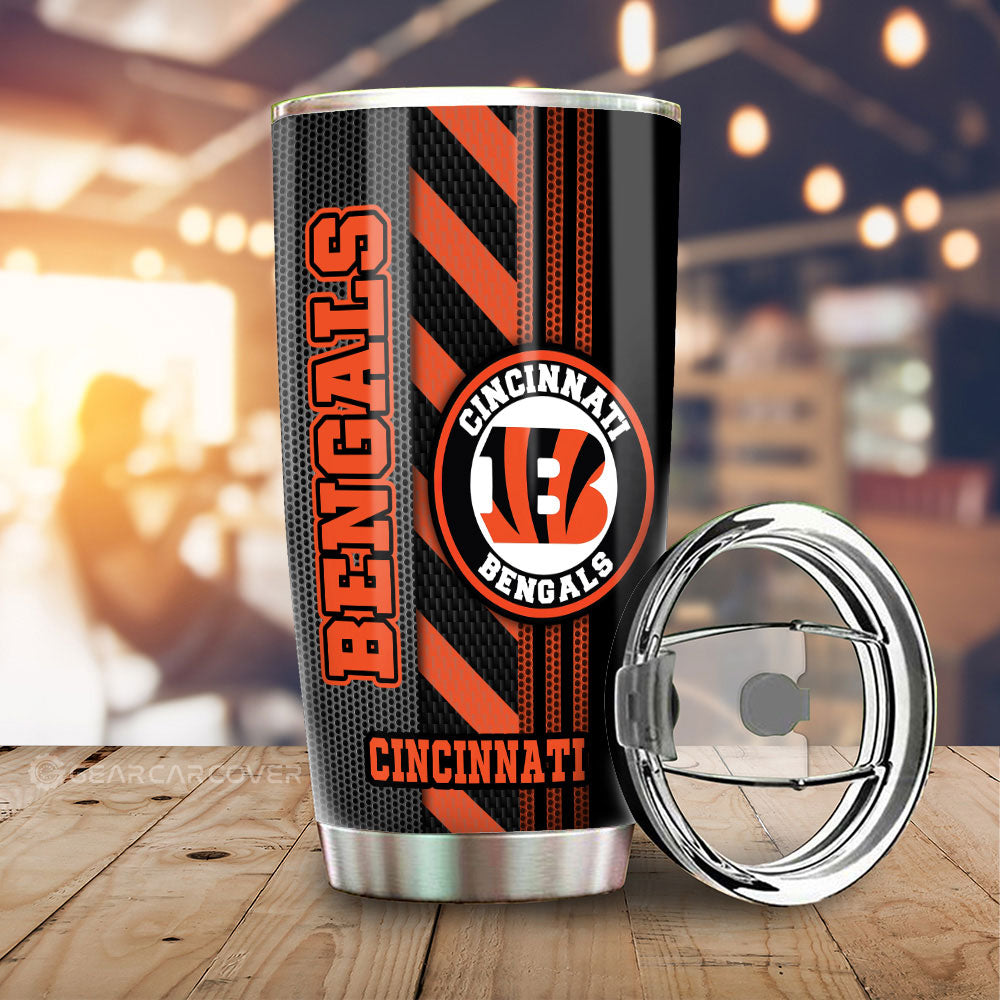 Cincinnati Bengals Tumbler Cup Custom Car Accessories - Gearcarcover - 2