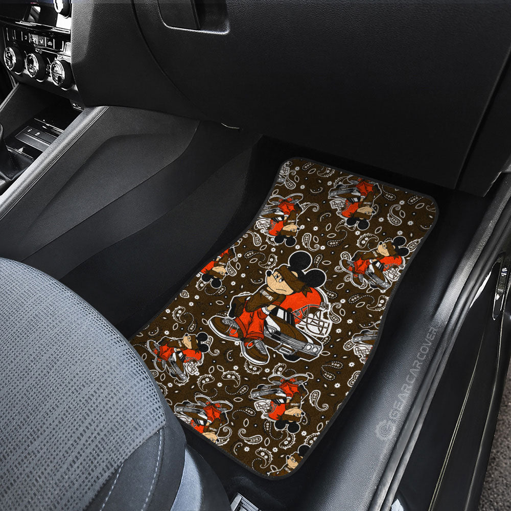 Cleveland Browns Car Floor Mats Cartoon Theme Collection - Gearcarcover - 3