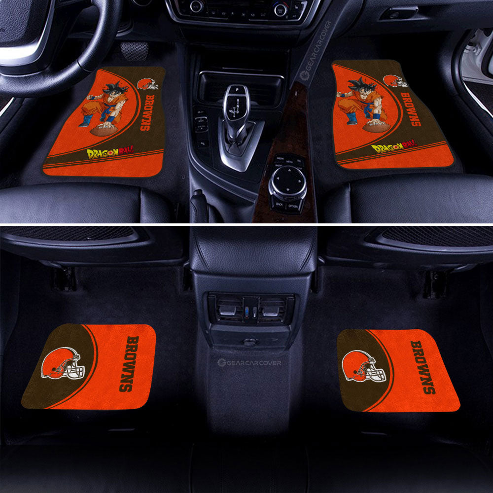 Cleveland Browns Car Floor Mats Custom Car Accessories For Fans - Gearcarcover - 2