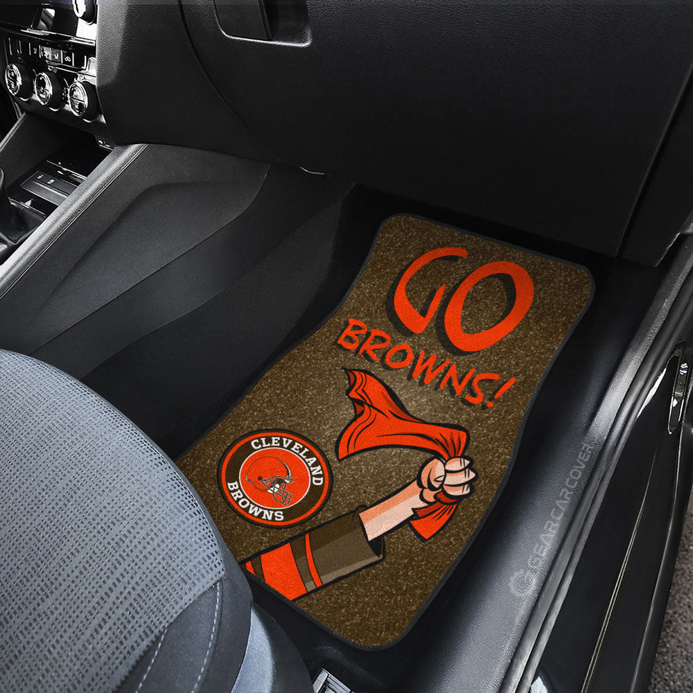 Cleveland Browns Car Floor Mats Custom Car Accessories - Gearcarcover - 3