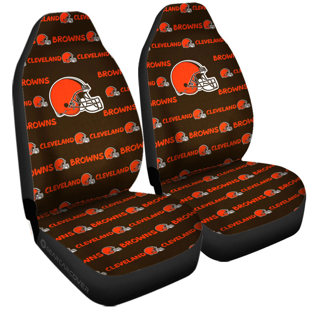 Cleveland Browns Car Seat Covers Sporty Team Collection - Gearcarcover - 3