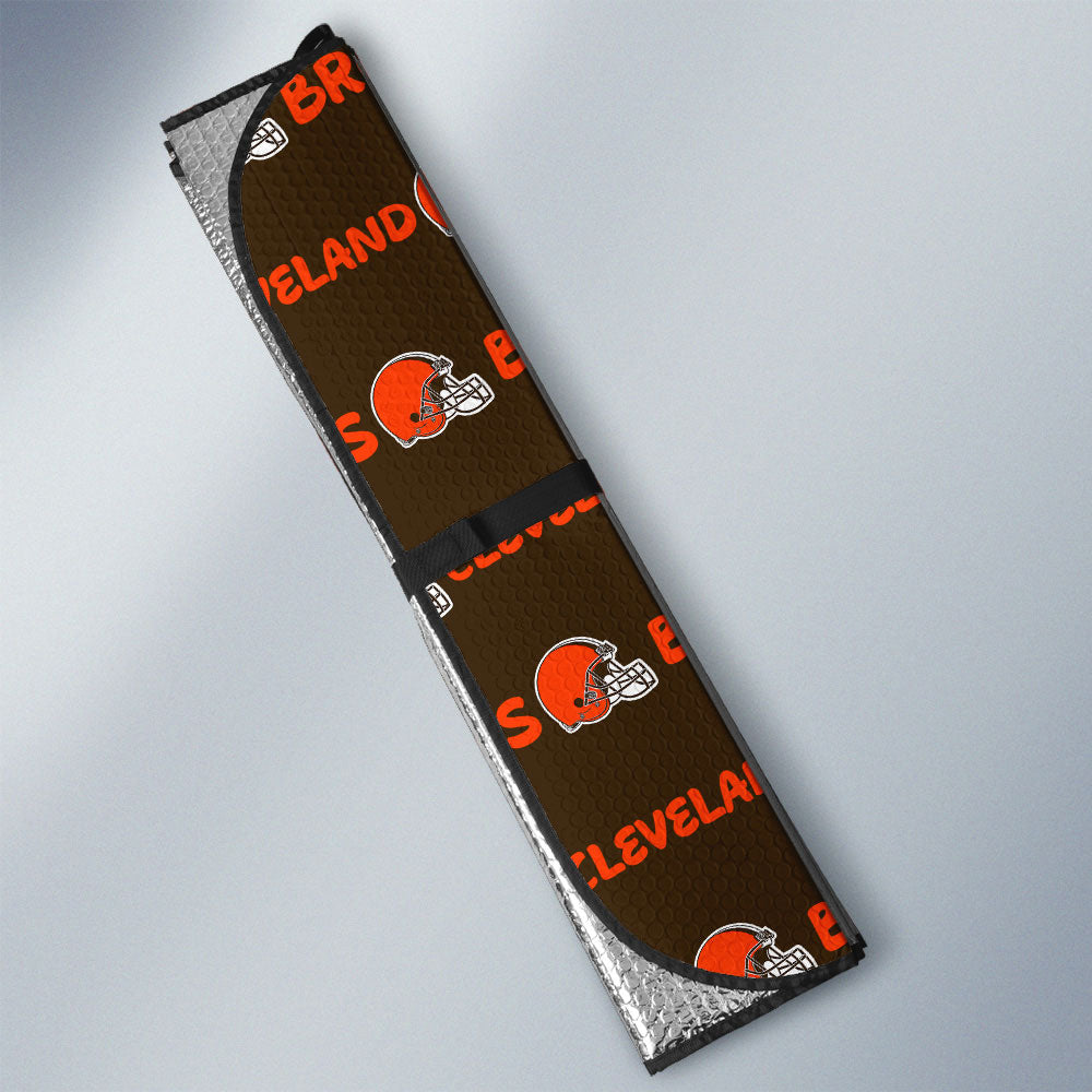 Cleveland Browns Car Sunshade Sporty Team Collection - Gearcarcover - 3