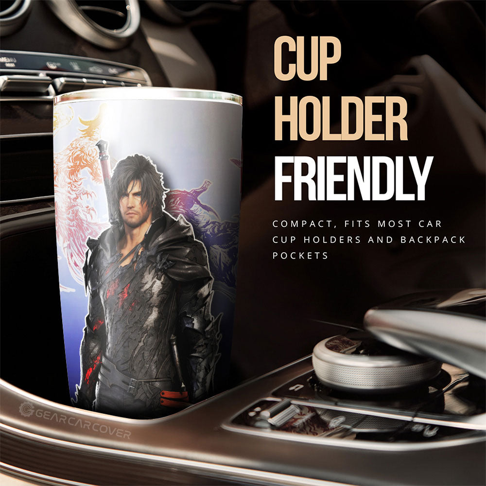 Clive Rosfield Tumbler Cup Custom Car Accessories - Gearcarcover - 3