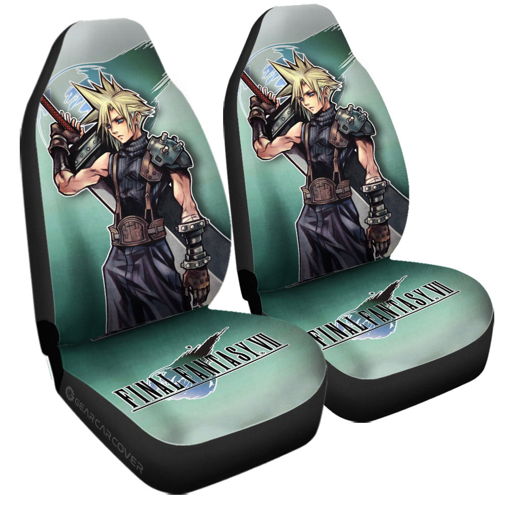 Cloud Strife Car Seat Covers Custom Car Accessories - Gearcarcover - 3