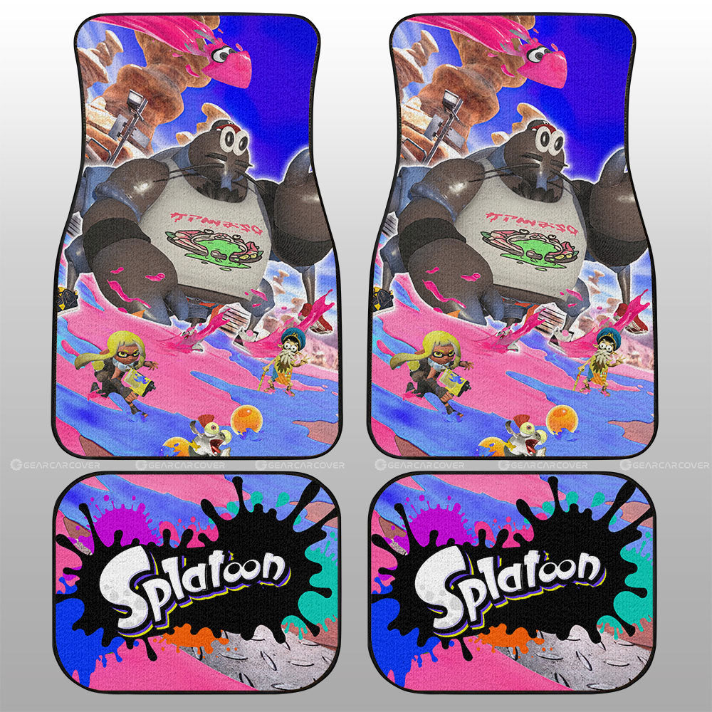 Coco Splatoon Car Floor Mats Custom Car Accessories - Gearcarcover - 1
