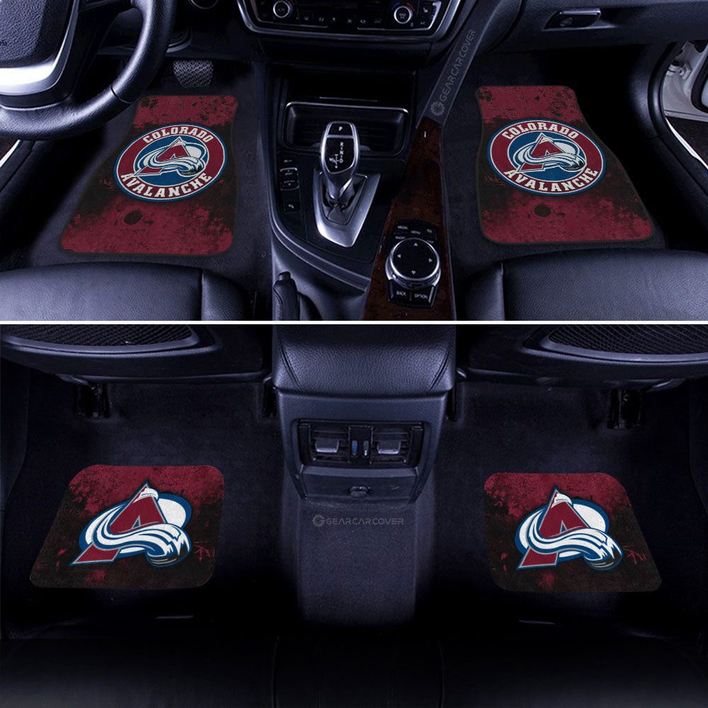 Colorado Avalanche Car Floor Mats Custom Car Accessories - Gearcarcover - 2