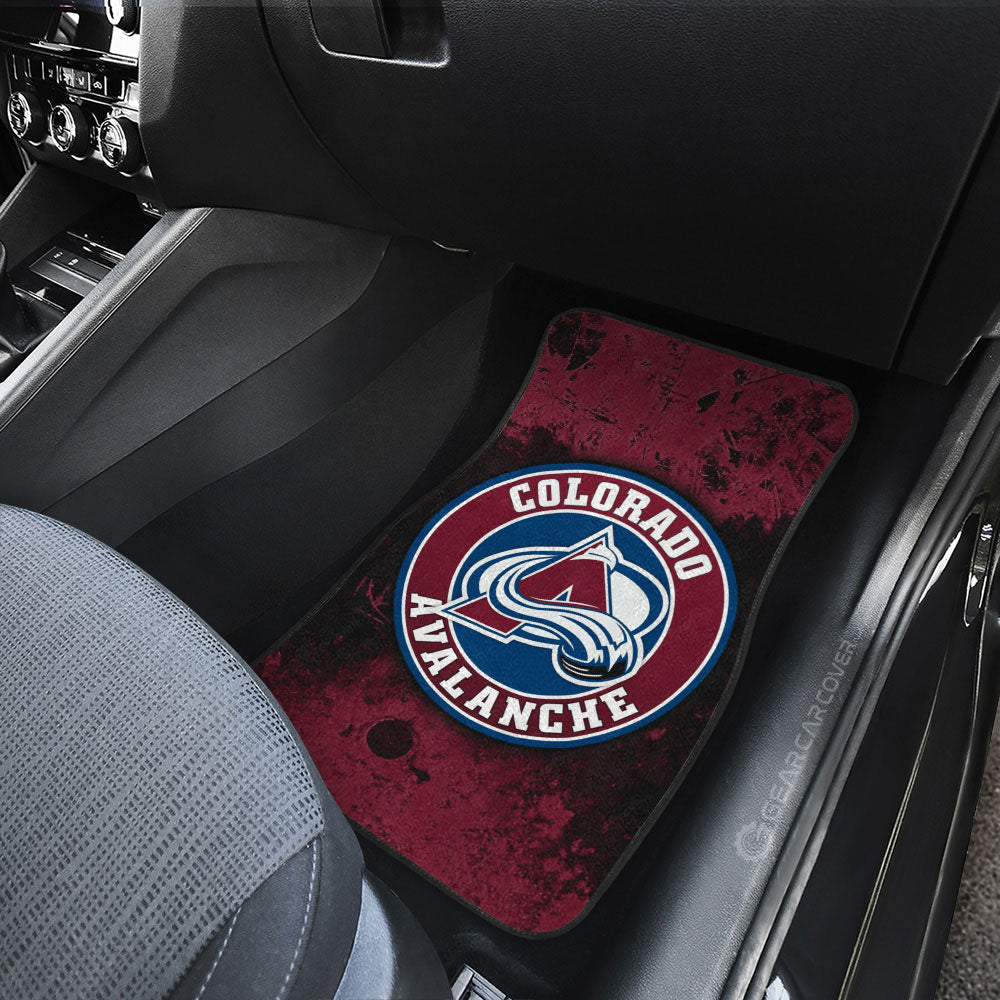 Colorado Avalanche Car Floor Mats Custom Car Accessories - Gearcarcover - 3