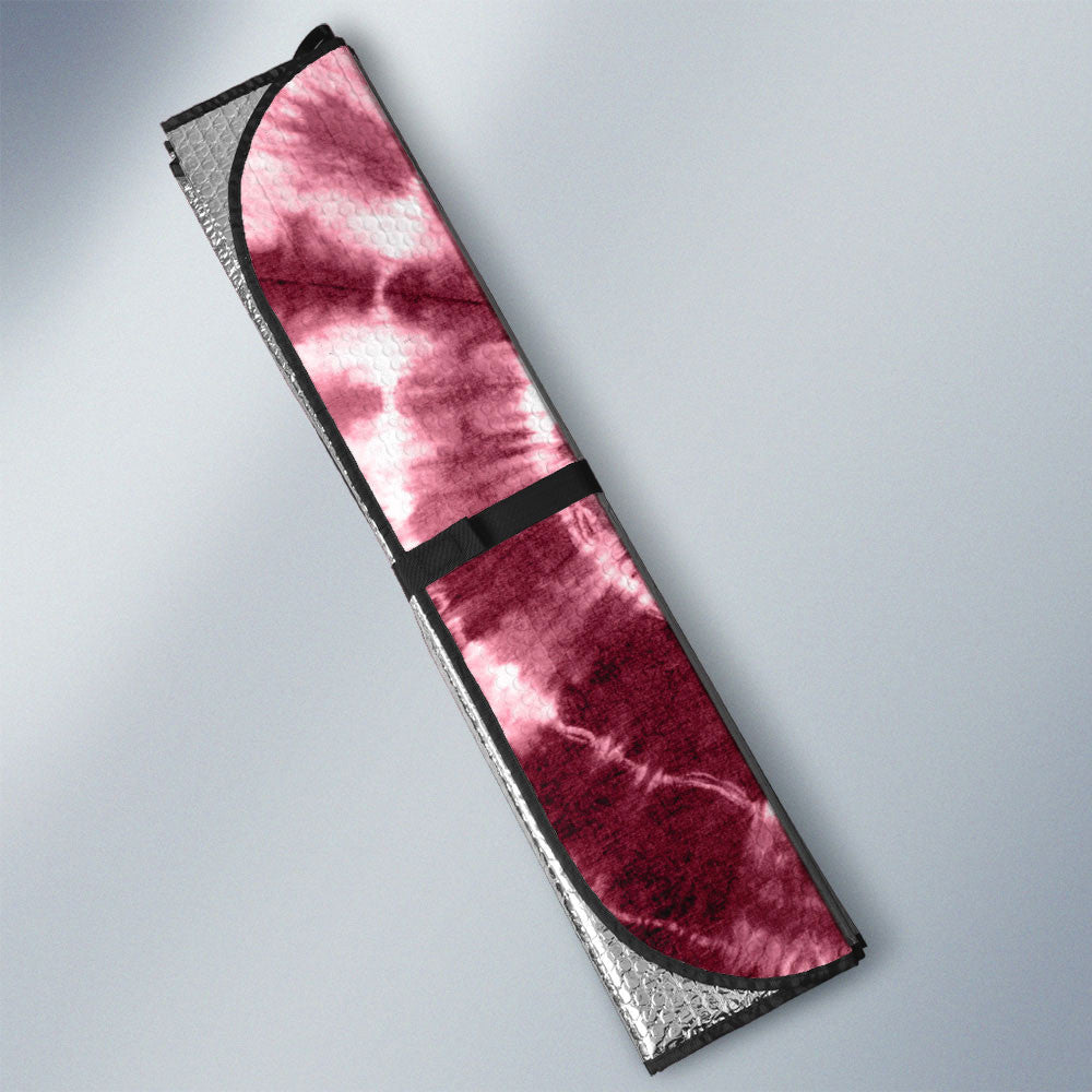 Colorado Avalanche Car Sunshade Custom Tie Dye Car Accessories - Gearcarcover - 3