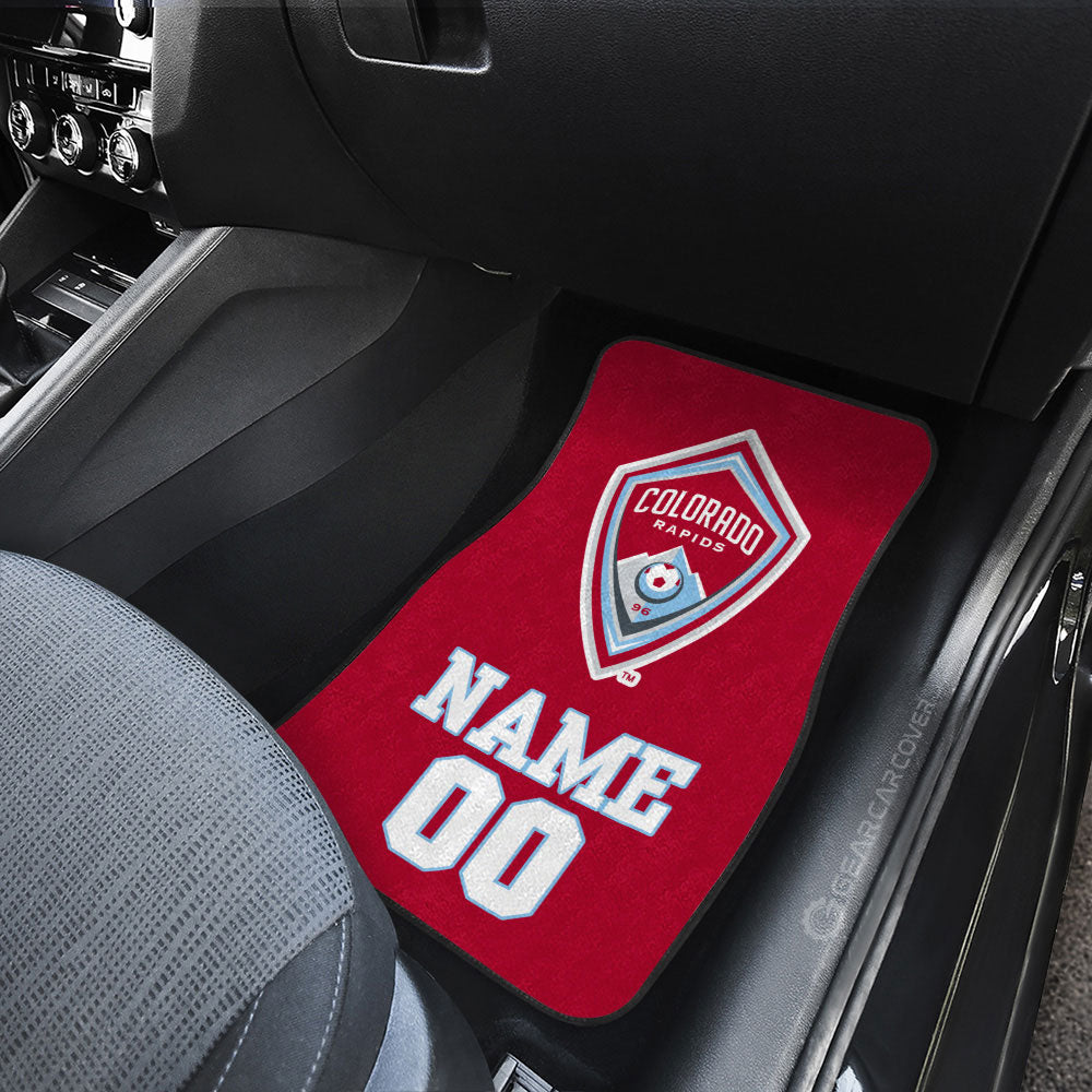 Colorado Rapids Car Floor Mats Sporty Team Collection - Gearcarcover - 3