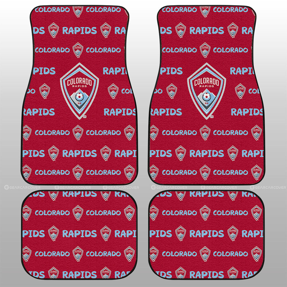 Colorado Rapids Car Floor Mats Sporty Team Collection - Gearcarcover - 1