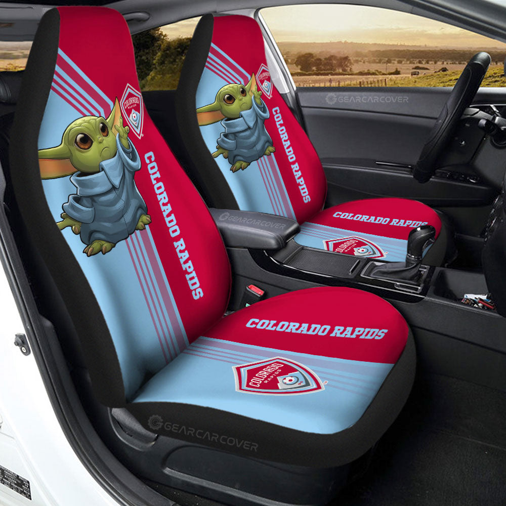 Colorado Rapids Car Seat Covers Baby Yoda Car Accessories - Gearcarcover - 2