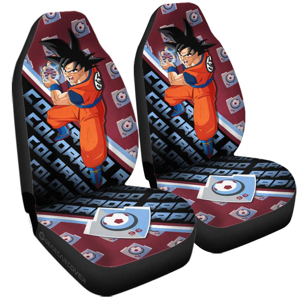 Colorado Rapids Car Seat Covers Goku Car Accessories For Fans - Gearcarcover - 2
