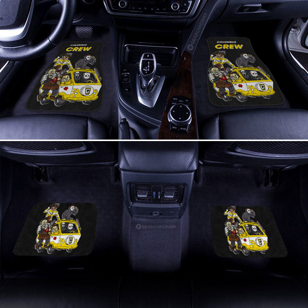 Columbus Crew Car Floor Mats Custom Car Accessories - Gearcarcover - 2