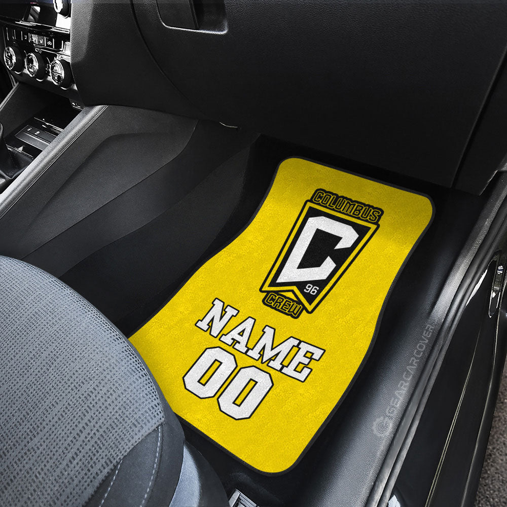 Columbus Crew Car Floor Mats Sporty Team Collection - Gearcarcover - 3
