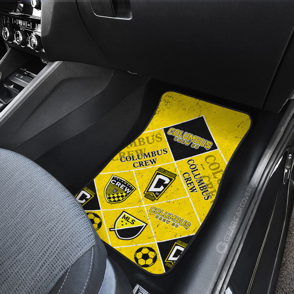 Columbus Crew Car Floor Mats Sporty Team Collection - Gearcarcover - 3