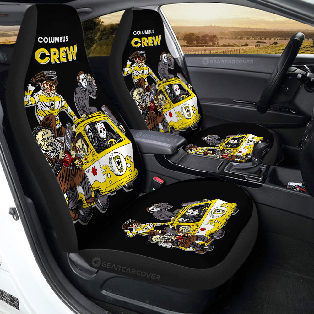 Columbus Crew Car Seat Covers Custom Car Accessories - Gearcarcover - 2