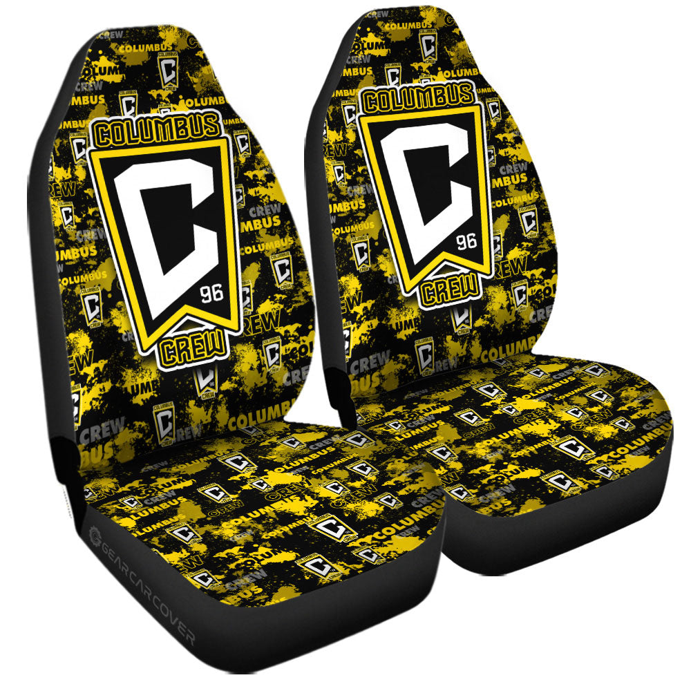 Columbus Crew Car Seat Covers Custom Car Accessories - Gearcarcover - 3