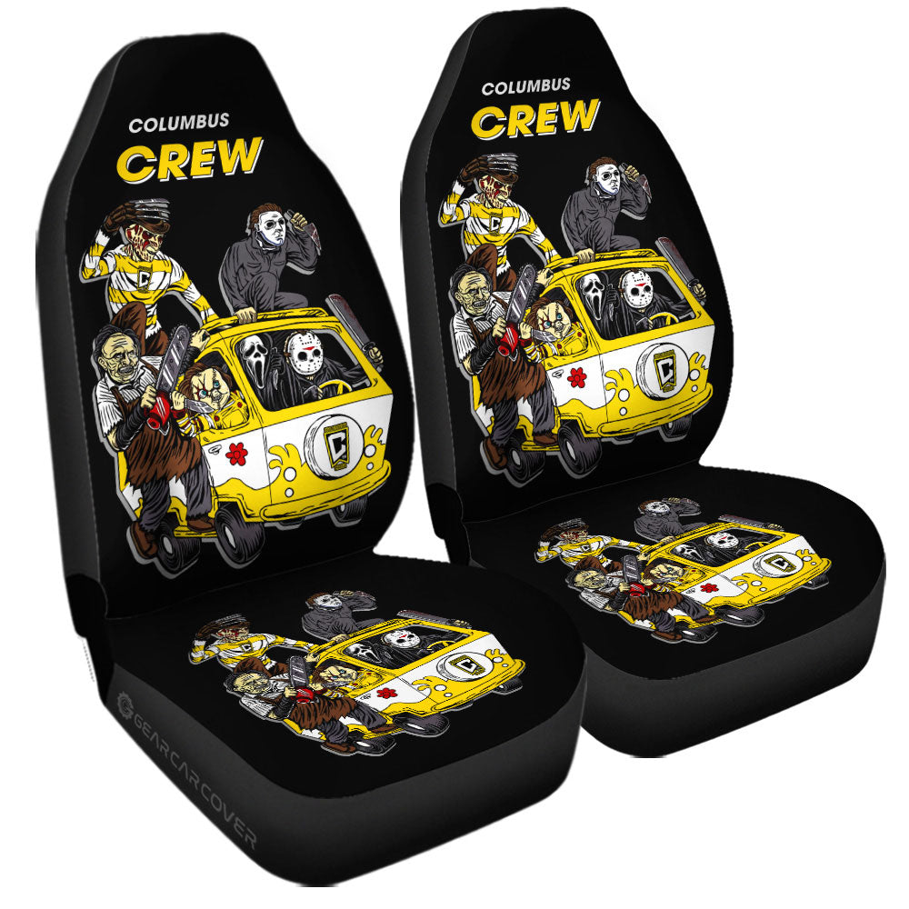 Columbus Crew Car Seat Covers Custom Car Accessories - Gearcarcover - 3