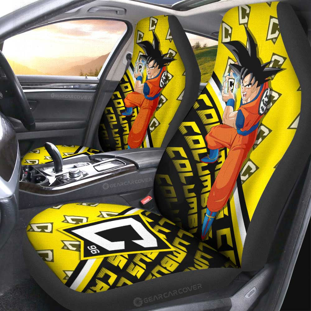 Columbus Crew Car Seat Covers Goku Car Accessories For Fans - Gearcarcover - 2