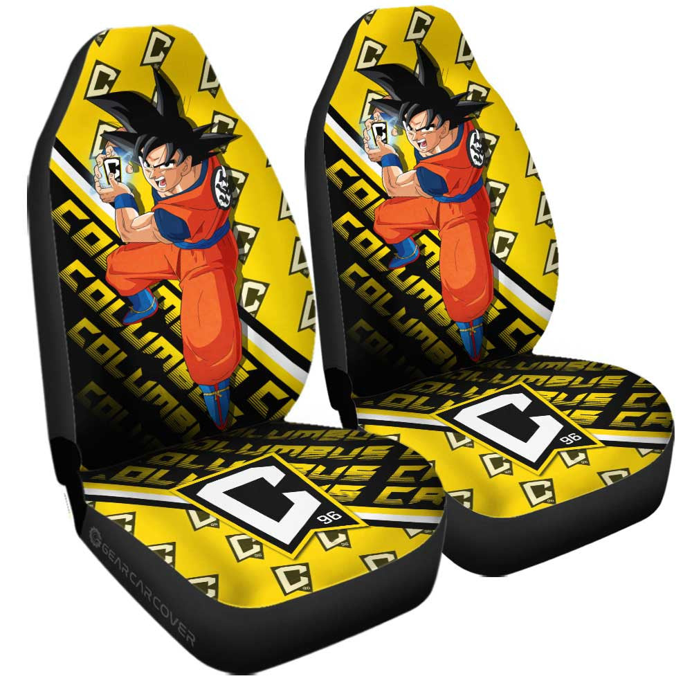Columbus Crew Car Seat Covers Goku Car Accessories For Fans - Gearcarcover - 3