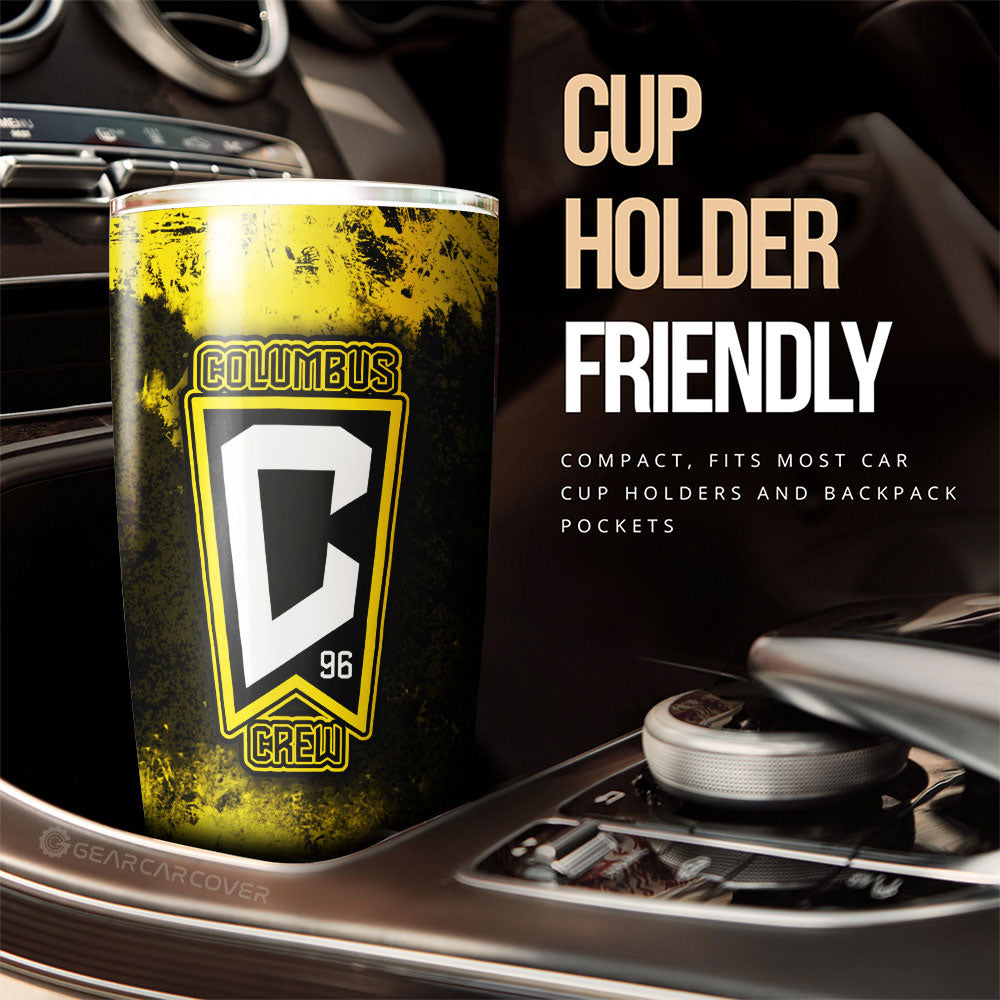 Columbus Crew Tumbler Cup Custom Car Accessories - Gearcarcover - 3