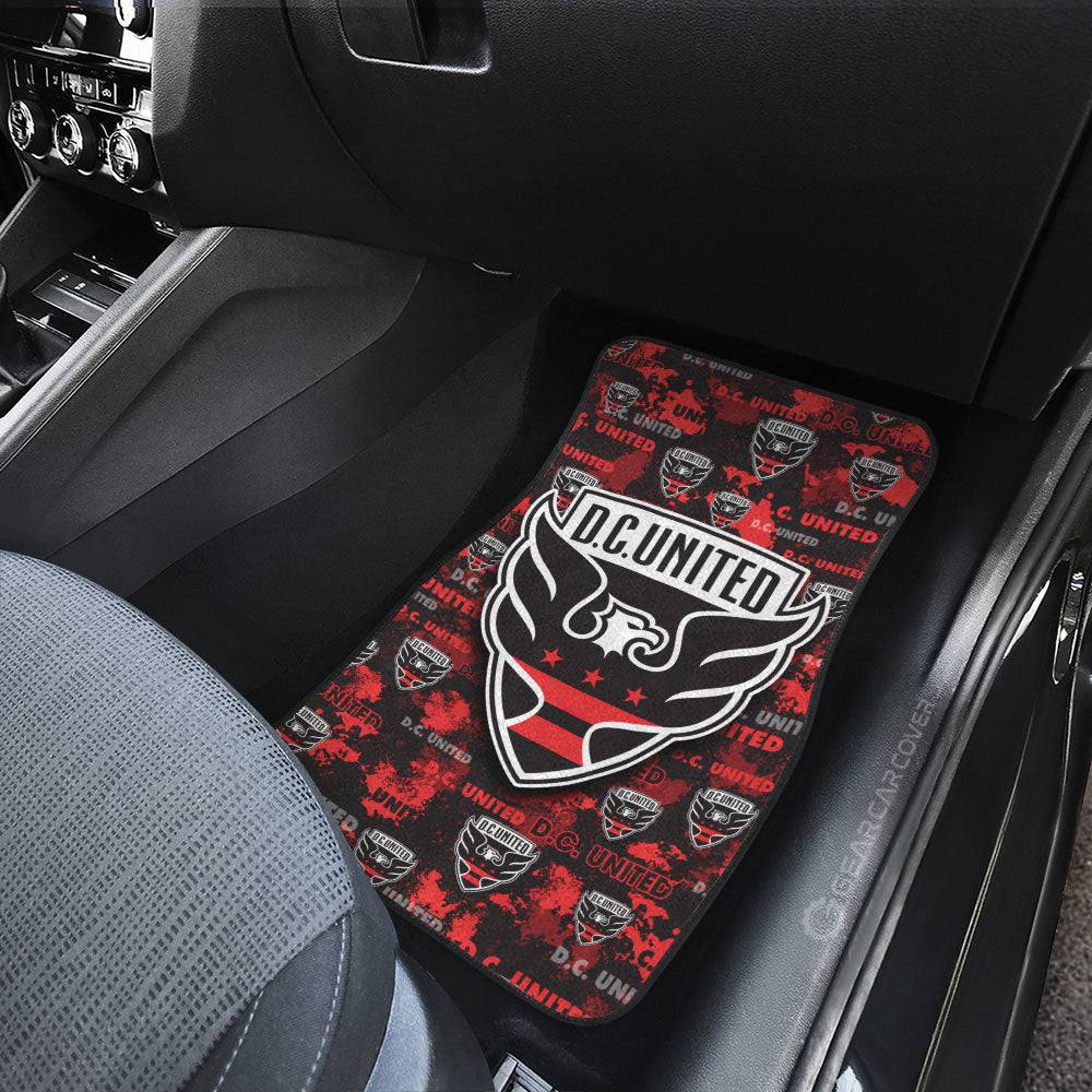DC United Car Floor Mats Custom Car Accessories - Gearcarcover - 3