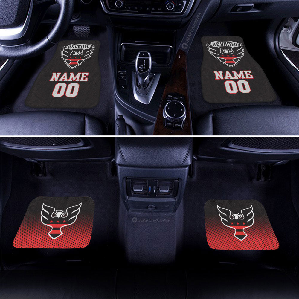 D.C. United Car Floor Mats Sporty Team Collection - Gearcarcover - 2
