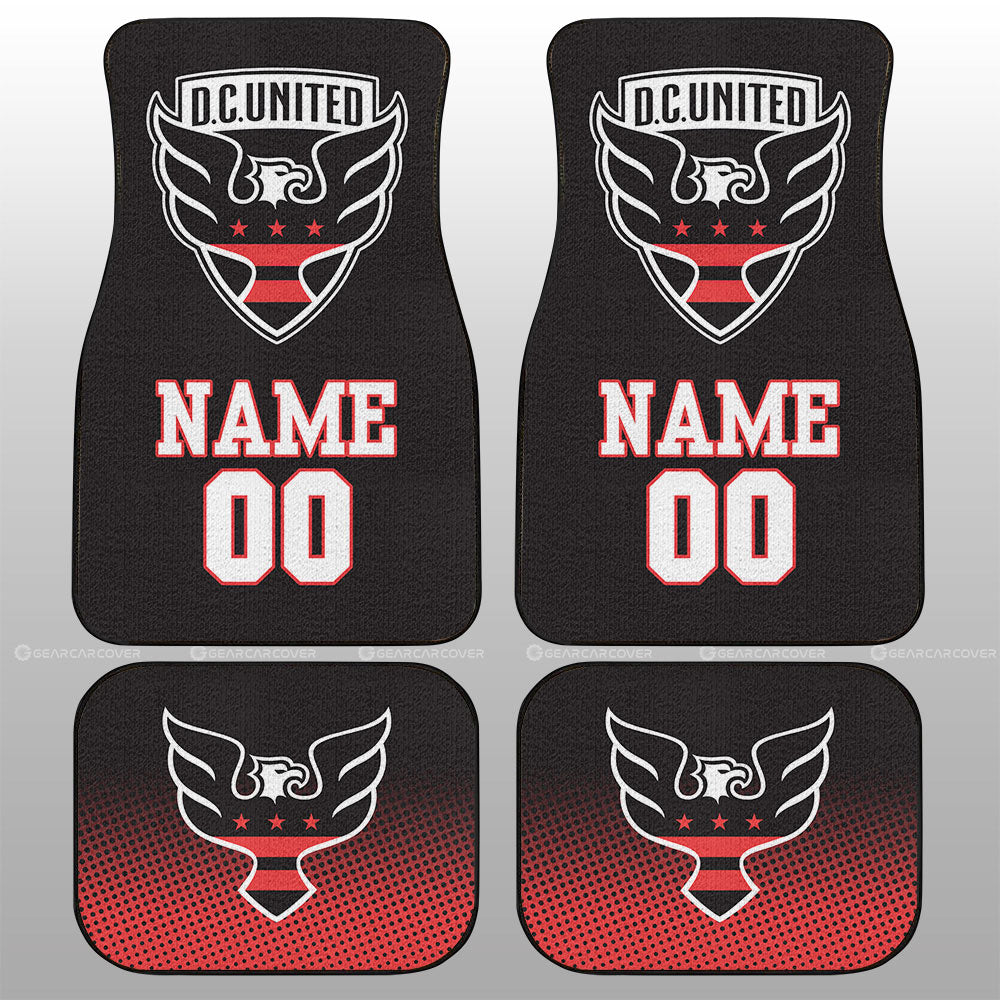 D.C. United Car Floor Mats Sporty Team Collection - Gearcarcover - 1