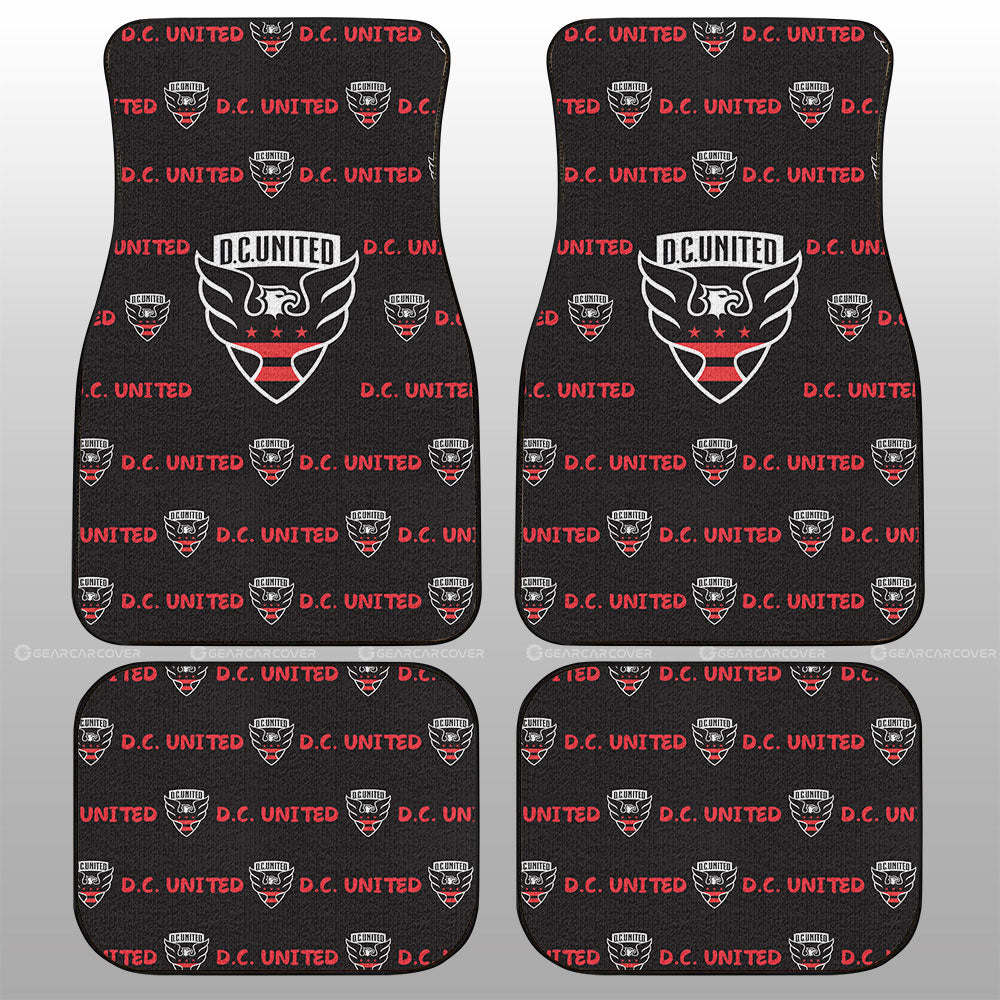 D.C. United Car Floor Mats Sporty Team Collection - Gearcarcover - 1