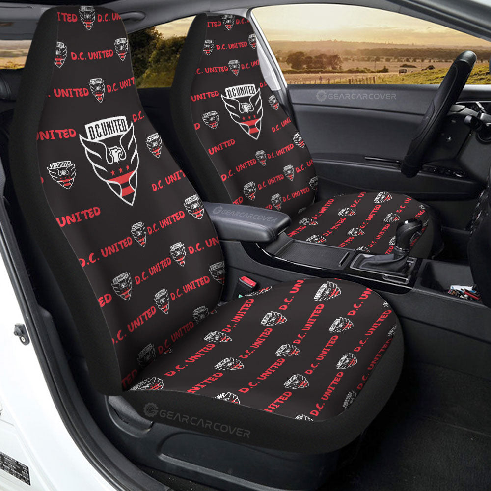 D.C. United Car Seat Covers Sporty Team Collection - Gearcarcover - 2