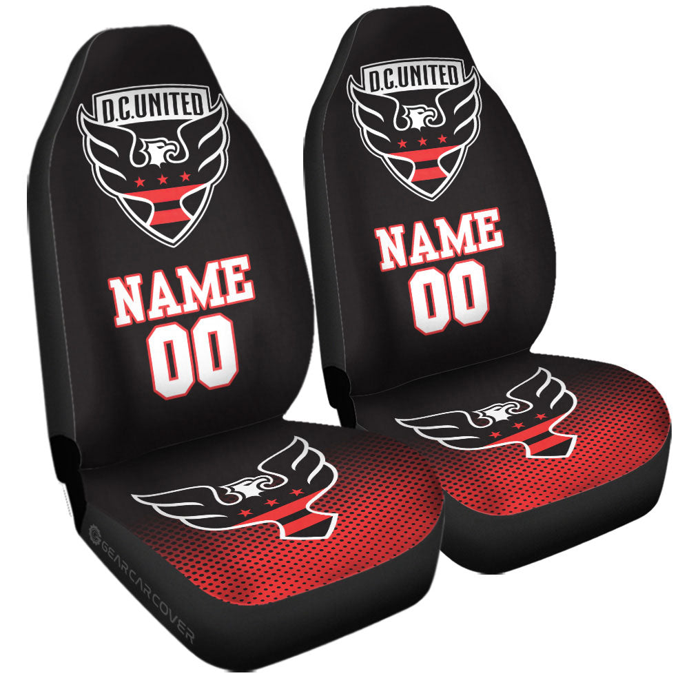 D.C. United Car Seat Covers Sporty Team Collection - Gearcarcover - 3