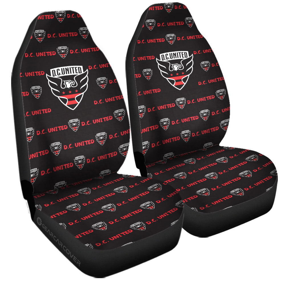 D.C. United Car Seat Covers Sporty Team Collection - Gearcarcover - 3