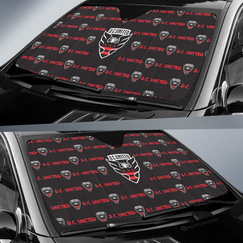 D.C. United Car Sunshade Sporty Team Collection - Gearcarcover - 2