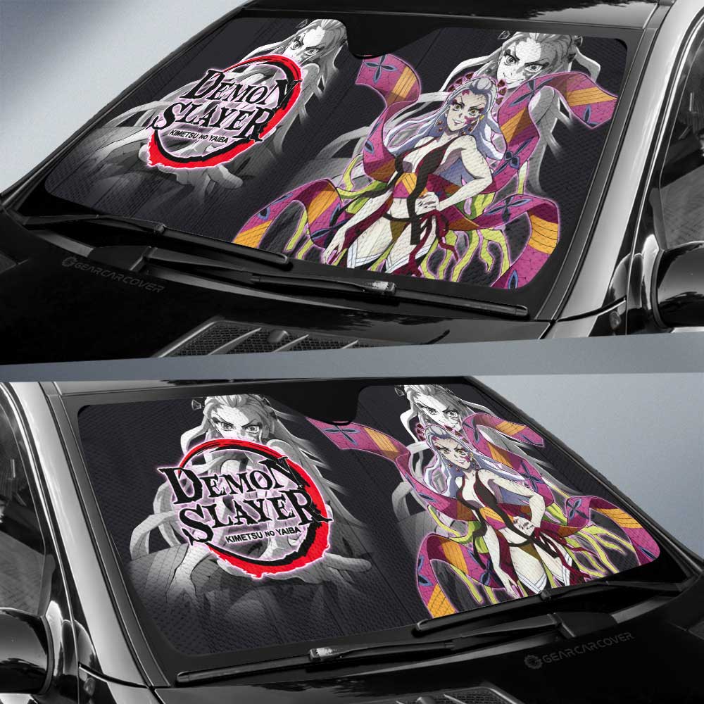 Daki Car Sunshade Custom Demon Slayer Anime Car Accessories - Gearcarcover - 2