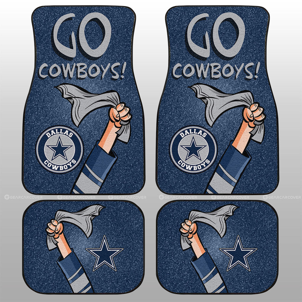 Dallas Cowboys Car Floor Mats Custom Car Accessories - Gearcarcover - 1