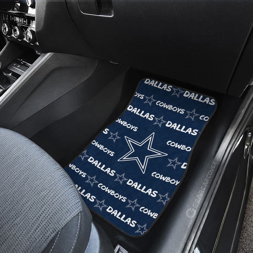 Dallas Cowboys Car Floor Mats Sporty Team Collection - Gearcarcover - 3