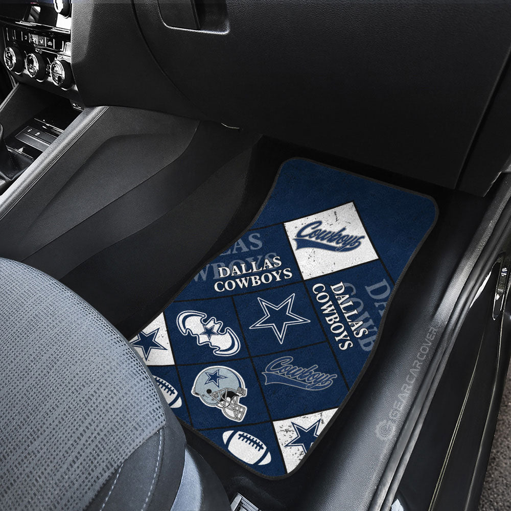Dallas Cowboys Car Floor Mats Sporty Team Collection - Gearcarcover - 3