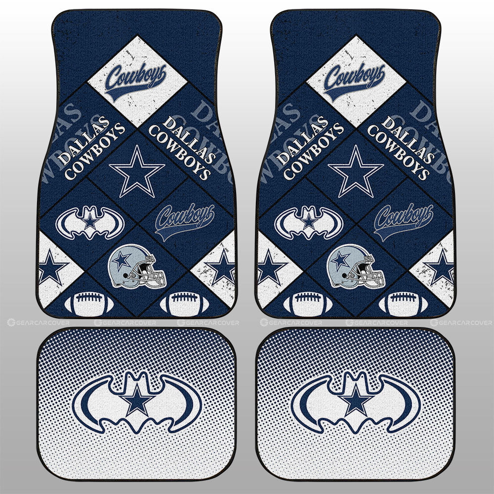 Dallas Cowboys Car Floor Mats Sporty Team Collection - Gearcarcover - 1