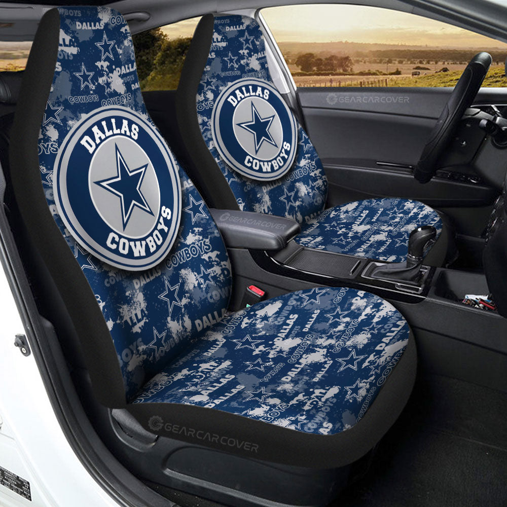 Dallas Cowboys Car Seat Covers Custom Car Accessories - Gearcarcover - 2