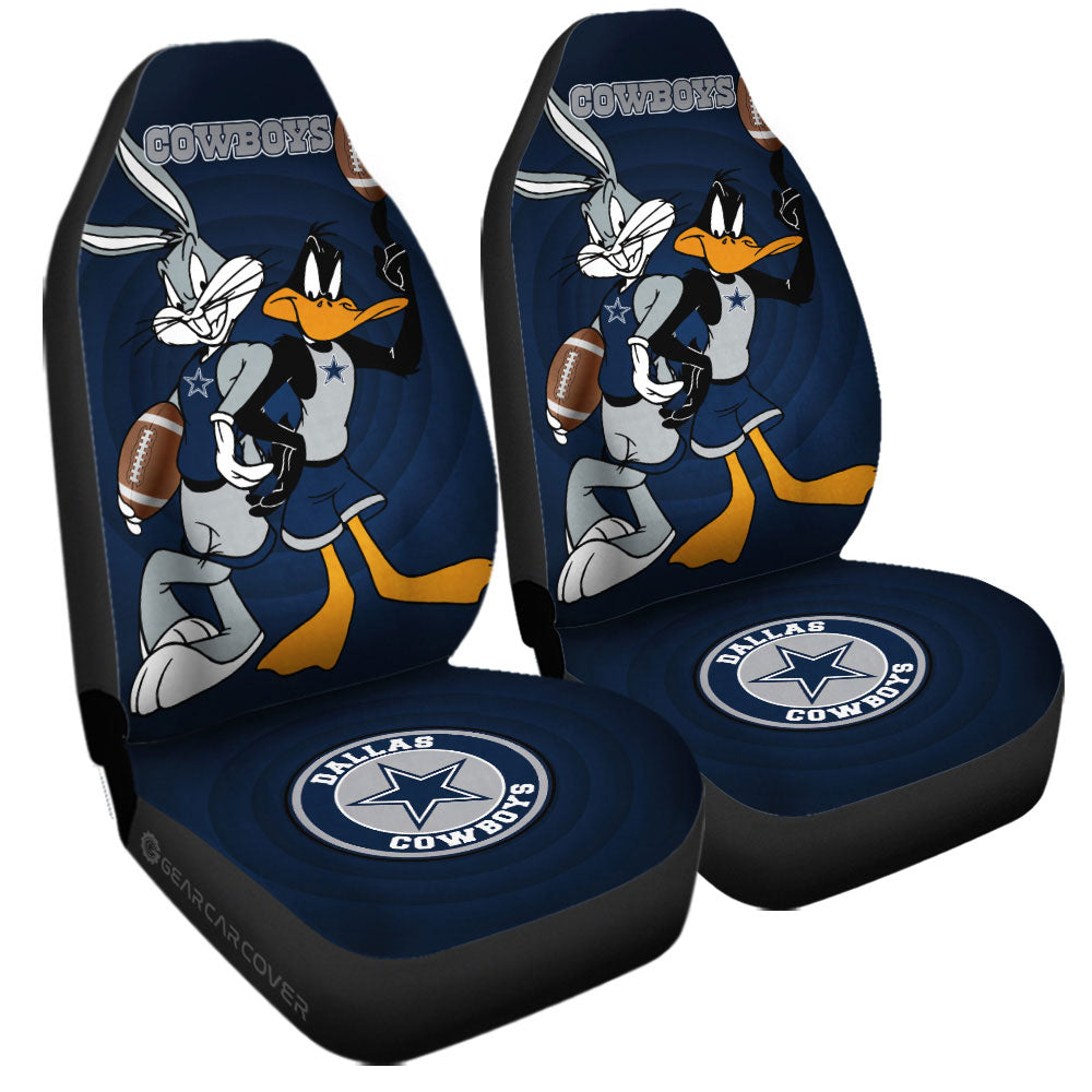 Dallas Cowboys Car Seat Covers Custom Car Accessories - Gearcarcover - 3